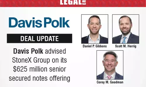 Davis Polk Advised StoneX Group On Its $625 Million Senior Secured Notes Offering Davis Polk Advised StoneX Group On Its $625 Million Senior Secured Notes Offering
