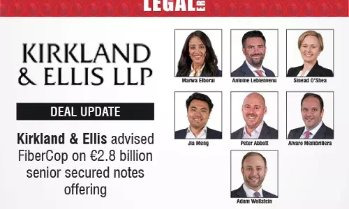 Kirkland & Ellis Advised FiberCop On €2.8 Billion Senior Secured Notes Offering Kirkland & Ellis Advised FiberCop On €2.8 Billion Senior Secured Notes Offering