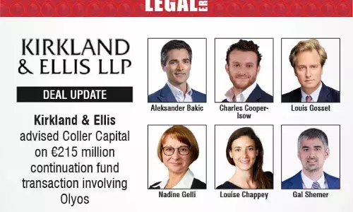Kirkland & Ellis Advised Coller Capital On €215 Million Continuation Fund Transaction Involving Olyos Kirkland & Ellis Advised Coller Capital On €215 Million Continuation Fund Transaction Involving Olyos