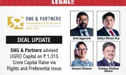 SNG & Partners Advised UGRO Capital On ₹1,315 Crore Capital Raise Via Rights And Preferential Issue