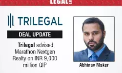 Trilegal Advised Marathon Nextgen Realty On INR 9,000 Million QIP Trilegal Advised Marathon Nextgen Realty On INR 9,000 Million QIP