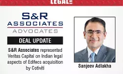 S&R Associates Represented Veritas Capital On Indian legal Aspects Of Edifecs Acquisition By Cotiviti S&R Associates Represented Veritas Capital On Indian legal Aspects Of Edifecs Acquisition By Cotiviti