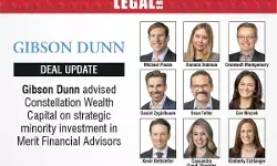 Gibson Dunn Advised Constellation Wealth Capital On Strategic Minority Investment In Merit Financial Advisors Gibson Dunn Advised Constellation Wealth Capital On Strategic Minority Investment In Merit Financial Advisors