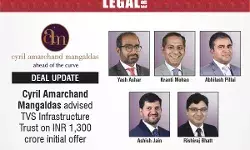 Cyril Amarchand Mangaldas Advised TVS Infrastructure Trust On INR 1,300 Crore Initial Offer