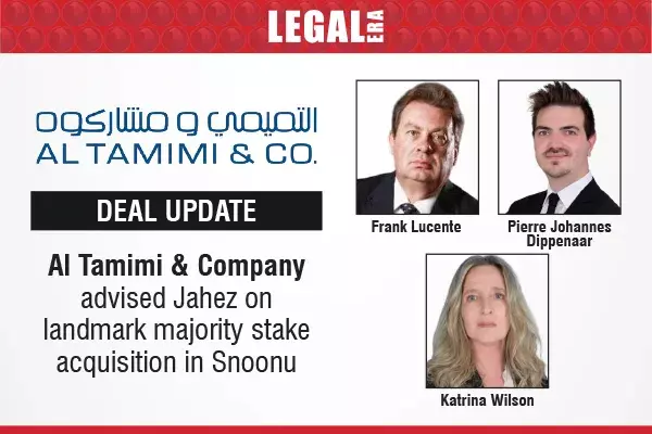 Al Tamimi & Company Advised Jahez On landmark Majority Stake Acquisition In Snoonu