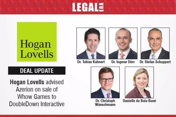 Hogan Lovells Advised Azerion On Sale Of Whow Games To DoubleDown Interactive