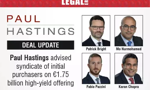 Paul Hastings Advised Syndicate Of Initial Purchasers On €1.75 Billion High-Yield Offering