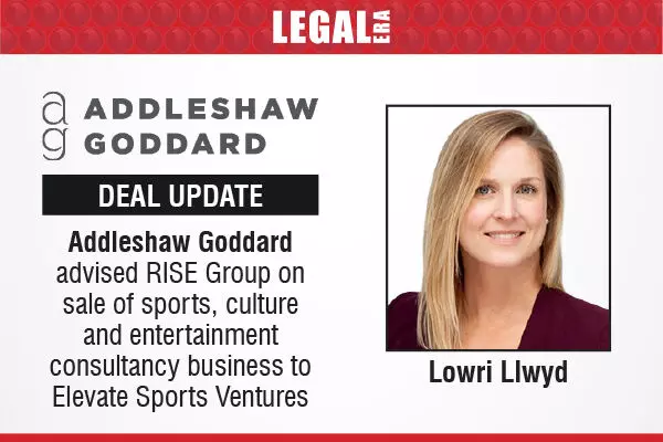 Addleshaw Goddard Advised RISE Group On Sale Of Sports, Culture And Entertainment Consultancy Business To Elevate Sports Ventures