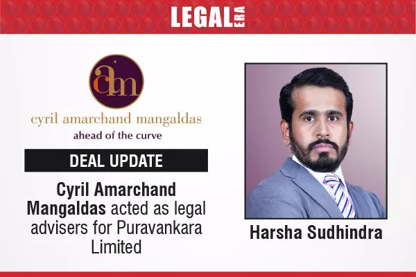 Cyril Amarchand Mangaldas Acted As legal Advisers For Puravankara Limited
