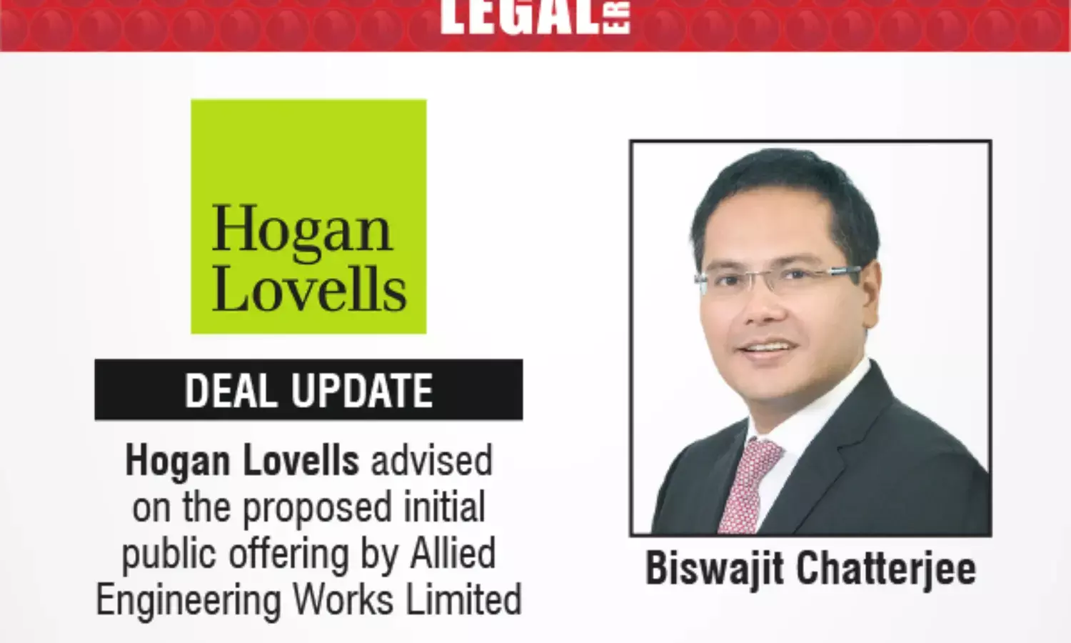 Hogan Lovells Advised On The Proposed Initial Public Offering By Allied Engineering Works Limited