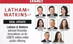 Latham & Watkins Advised Shoulder Innovations On Its US$75 Million Initial Public Offering