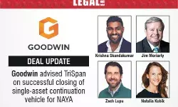 Goodwin Advised TriSpan On Successful Closing Of Single-Asset Continuation Vehicle For NAYA