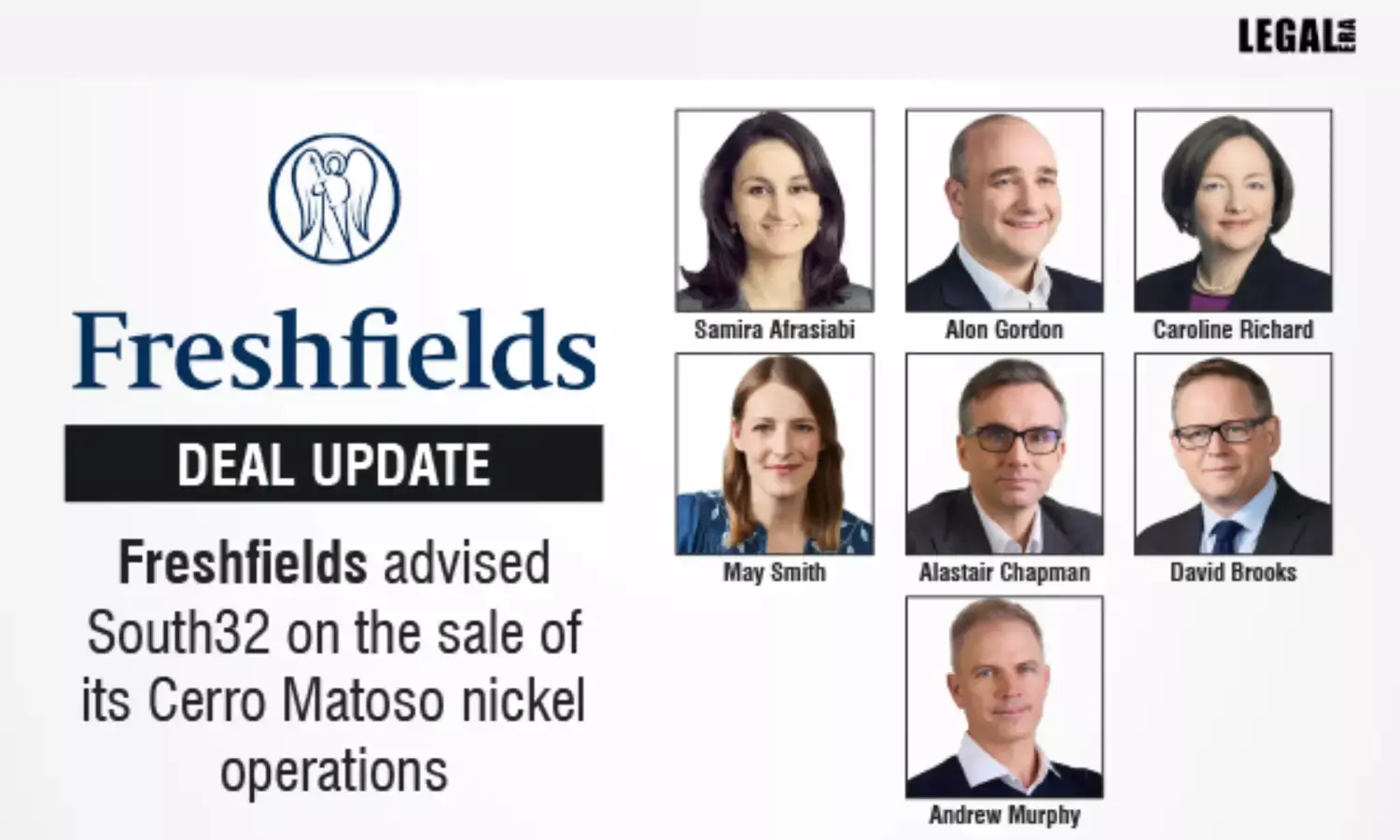 Freshfields Advised South32 On The Sale Of Its Cerro Matoso Nickel Operations