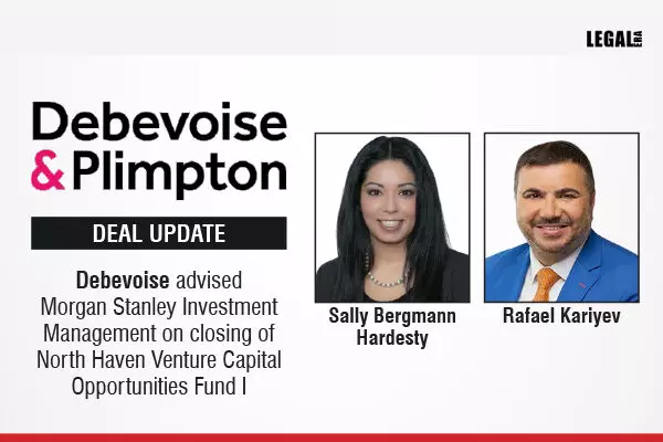 Debevoise Advised Morgan Stanley Investment Management On Closing Of North Haven Venture Capital Opportunities Fund I