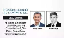 Al Tamimi & Company Advised Masdar-led Consortium On 2,000 MWac Sadawi Solar Project In Saudi Arabia