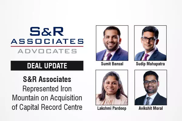 S&R Associates Represented Iron Mountain On Acquisition Of Capital Record Centre