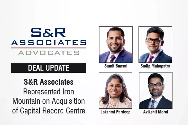 S&R Associates Represented Iron Mountain On Acquisition Of Capital Record Centre