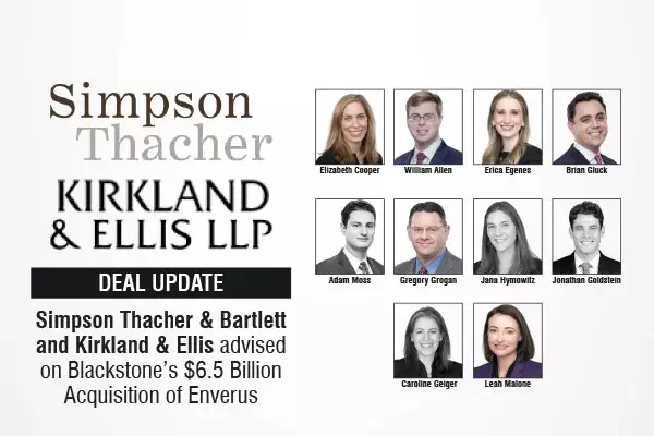 Simpson Thacher & Bartlett And Kirkland & Ellis Advised On Blackstone’s $6.5 Billion Acquisition Of Enverus