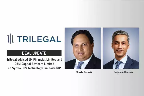 Trilegal Advised JM Financial Limited And DAM Capital Advisors Limited On Syrma SGS Technology Limited’s QIP