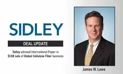 Sidley Advised International Paper Company On The US$1.5 Billion Sale Of Its Global Cellulose Fiber business.