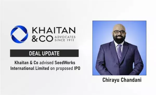 Khaitan & Co Advised SeedWorks International Limited On Proposed IPO Khaitan & Co Advised SeedWorks International Limited On Proposed IPO