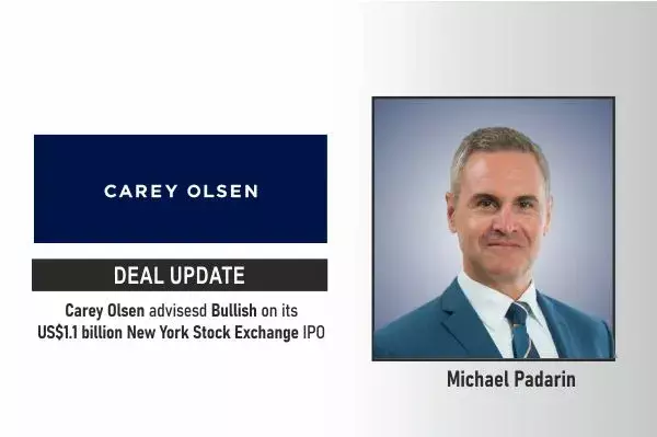 Carey Olsen Advised Bullish On Its US$1.1 Billion New York Stock Exchange IPO