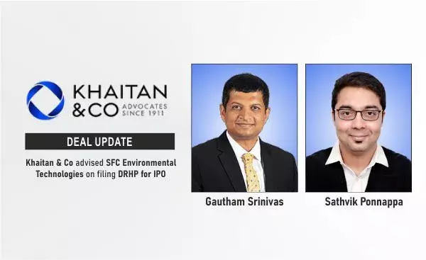 Khaitan & Co Advised SFC Environmental Technologies On filing DRHP For IPO