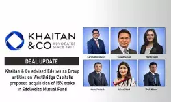 Khaitan & Co advised Edelweiss Group entities on WestBridge Capital’s proposed acquisition of 15% stake in Edelweiss Mutual Fund Khaitan & Co advised Edelweiss Group entities on WestBridge Capital’s proposed acquisition of 15% stake in Edelweiss Mutual Fund