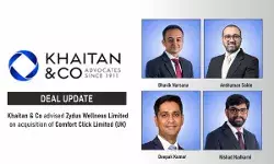 Khaitan & Co Advised Zydus Wellness Limited On Acquisition Of Comfort Click Limited (UK)