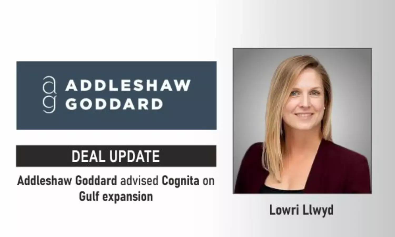 Addleshaw Goddard Advised Cognita On Gulf Expansion