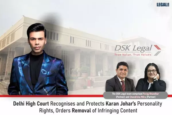 Delhi High Court Recognises and Protects Karan Johar’s Personality Rights, Orders Removal of Infringing Content