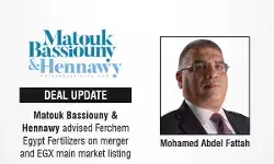 Matouk Bassiouny & Hennawy Advised Ferchem Egypt Fertilizers On Merger And EGX Main Market Listing