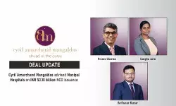 Cyril Amarchand Mangaldas Advised Manipal Hospitals On INR 53.10 Billion NCD Issuance