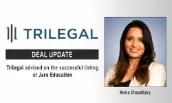 Trilegal Advised On The Successful Listing Of Jaro Education