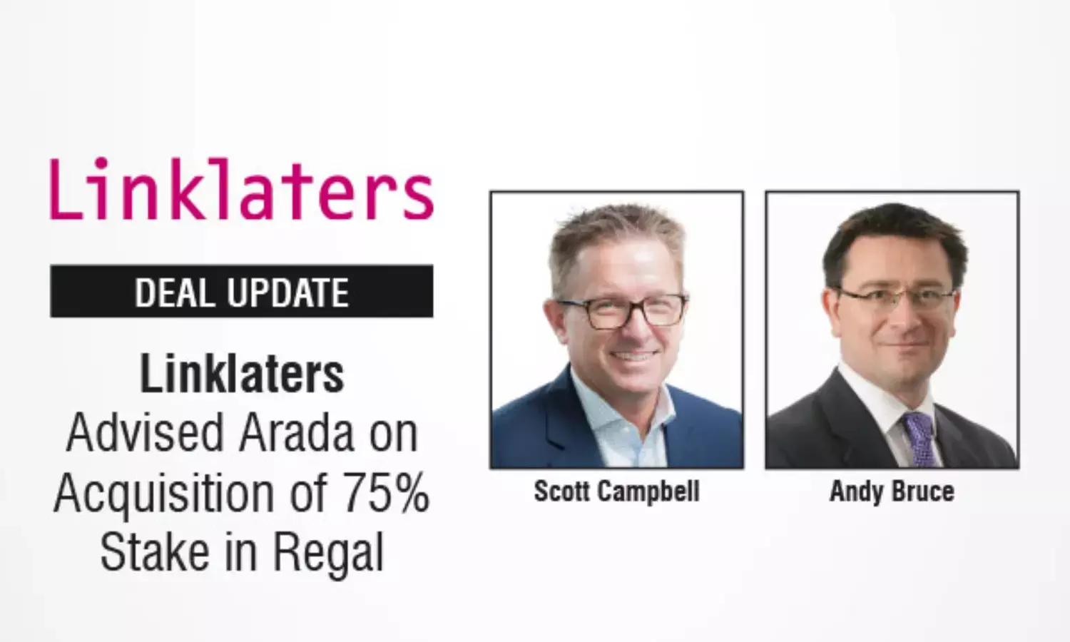 Linklaters Advised Arada On Acquisition Of 75% Stake In Regal