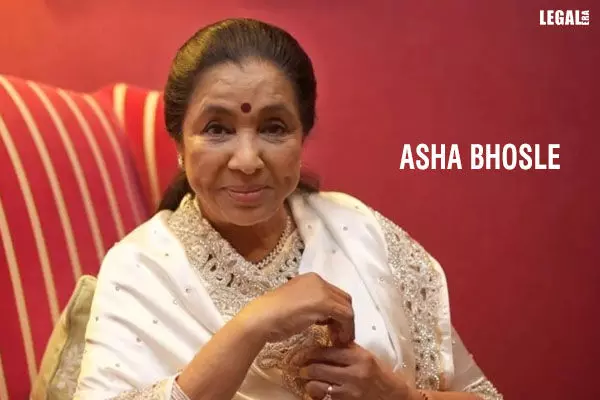 Bombay High Court Protects Asha Bhosle’s Personality Rights Against AI Misuse