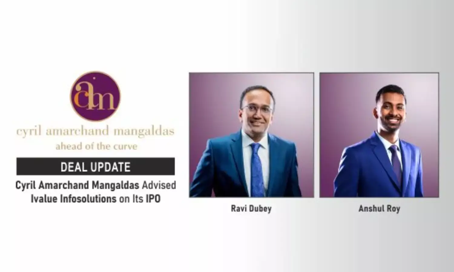 Cyril Amarchand Mangaldas Advised Ivalue Infosolutions On Its IPO