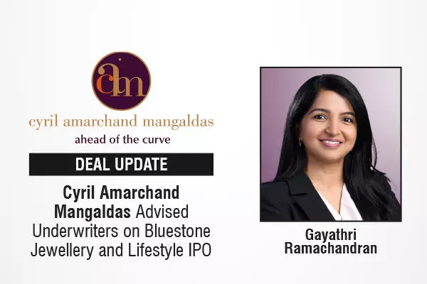 Cyril Amarchand Mangaldas Advised Underwriters On Bluestone Jewellery And Lifestyle IPO