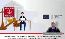 Lakshmikumaran & Sridharan Represents Oil And Natural Gas Corporation Limited Before The Hon’ble Authority For Advance Ruling, Tamil Nadu