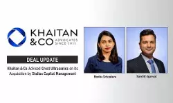 Khaitan & Co Advised Crest Ultrasonics On Its Acquisition Vy Stellex Capital Management Khaitan & Co Advised Crest Ultrasonics On Its Acquisition Vy Stellex Capital Management