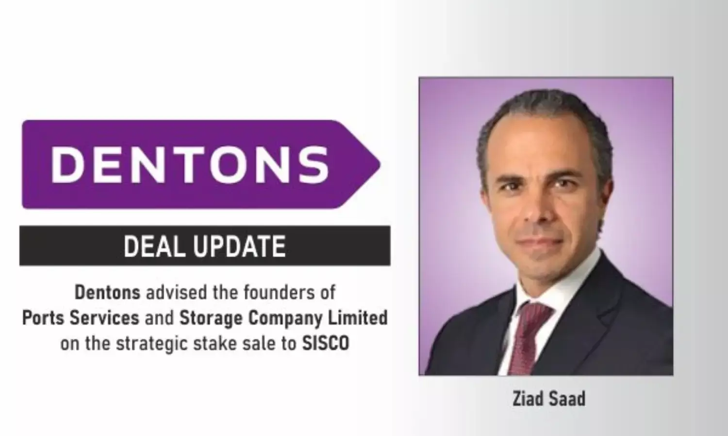 Dentons Advised The Founders Of Ports Services And Storage Company Limited On The Strategic Stake Aale To SISCO