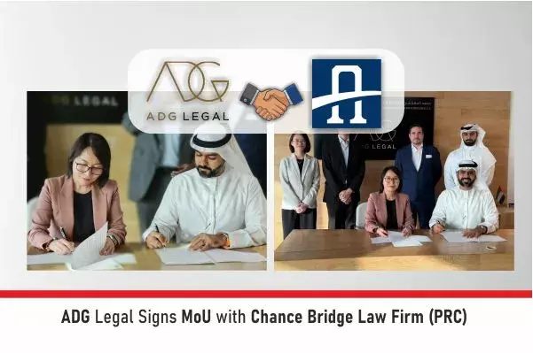 ADG Legal Signs MoU With Chance Bridge Law Firm (PRC) ADG Legal Signs MoU With Chance Bridge Law Firm (PRC)