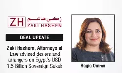 Zaki Hashem, Attorneys At Law Advised Dealers And Arrangers On Egypt’s USD 1.5 Billion Sovereign Sukuk Zaki Hashem, Attorneys At Law Advised Dealers And Arrangers On Egypt’s USD 1.5 Billion Sovereign Sukuk