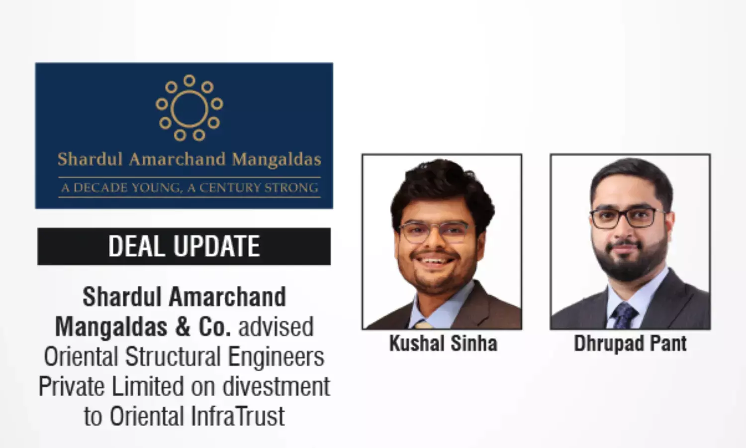 Shardul Amarchand Mangaldas & Co. Advised Oriental Structural Engineers Private Limited On Divestment To Oriental InfraTrust