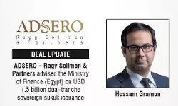 ADSERO – Ragy Soliman & Partners Advised the Ministry Of Finance (Egypt) On USD 1.5 Billion Dual-Tranche Sovereign Sukuk Issuance ADSERO – Ragy Soliman & Partners Advised the Ministry Of Finance (Egypt) On USD 1.5 Billion Dual-Tranche Sovereign Sukuk Issuance
