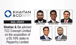 Khaitan & Co Advised TCC Concept Limited On The Acquisition Of A 95.18% Stake In Pepperfry Limited
