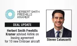 Herbert Smith Freehills Kramer Advised Airlink On Leasing Agreement For 10 New Embraer Aircraft Herbert Smith Freehills Kramer Advised Airlink On Leasing Agreement For 10 New Embraer Aircraft