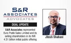 S&R Associates Represented Euro Pratik Sales Limited And Its Selling Shareholders In Its INR 4.51 Billion Initial Public Offering