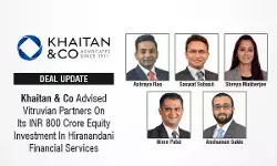 Khaitan & Co Advised Vitruvian Partners On Its INR 800 Crore Equity Investment In Hiranandani Financial Services