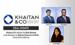 Khaitan & Co Advised The Book Running Lead Managers On Rubicon Research Limited’s Initial Public Offering